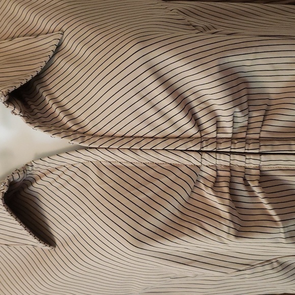 Express Size XL Striped Blouse Career Top - Picture 2 of 6